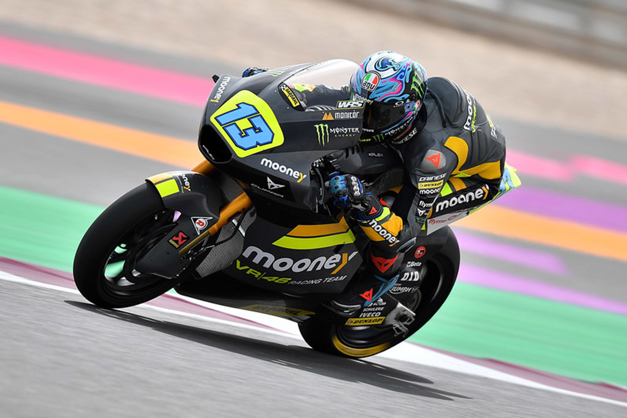Moto2：セレスティーノ・ビエッティ（Mooney VR46 Racing Team）／2022MotoGP第1戦カタールGP