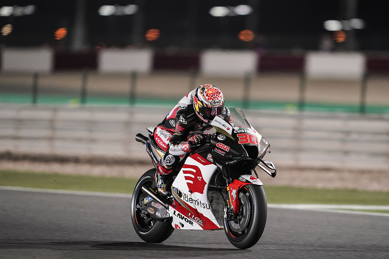 中上貴晶（LCRホンダ・イデミツ）／2022MotoGP第1戦カタールGP