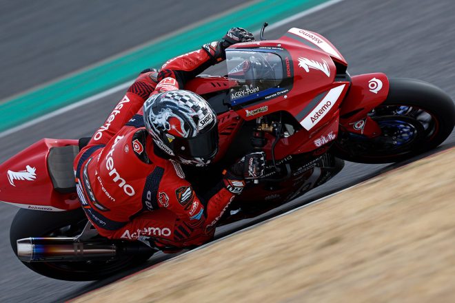 渡辺一馬（Astemo Honda Dream SI Racing）／鈴鹿2輪合同走行