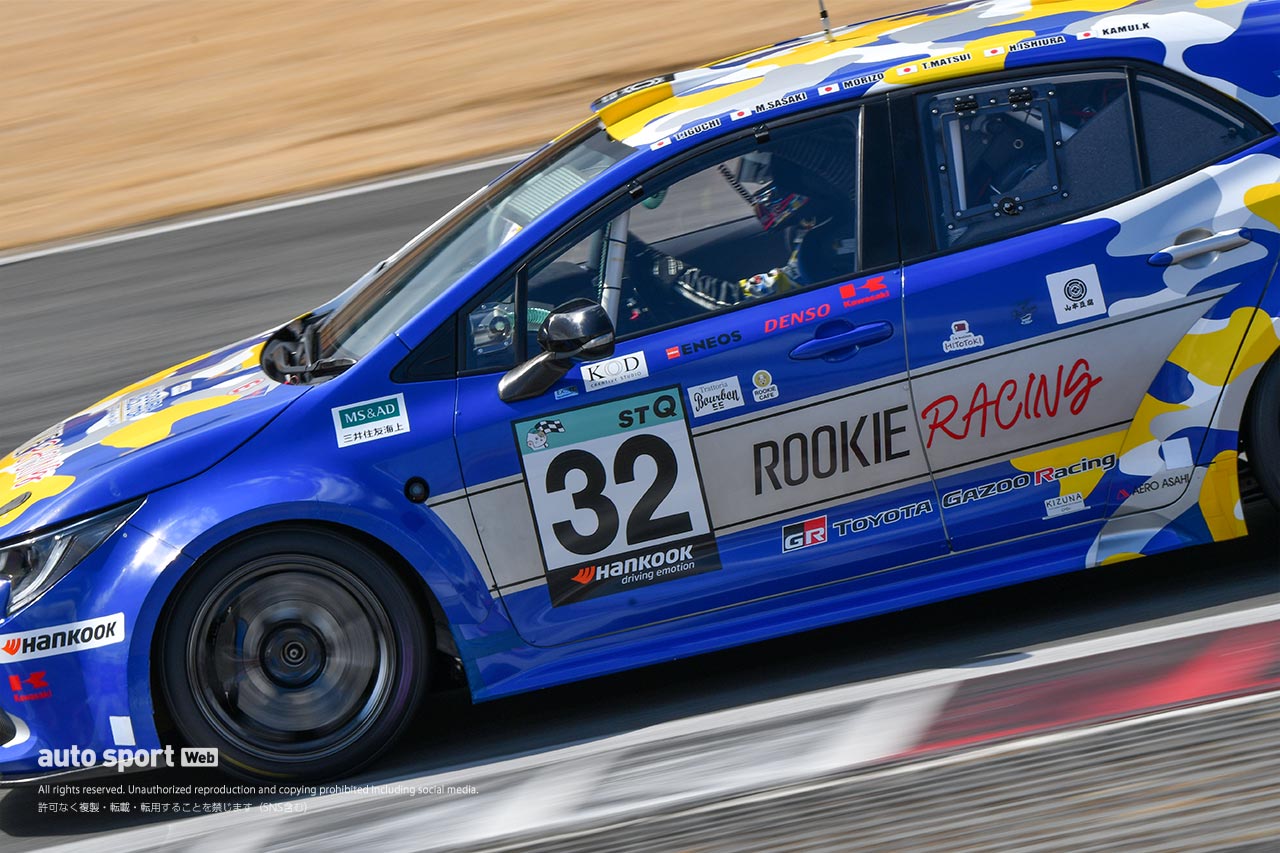 ORC ROOKIE Corolla H2 ConceptにもENEOSのロゴが昨年から入っている。