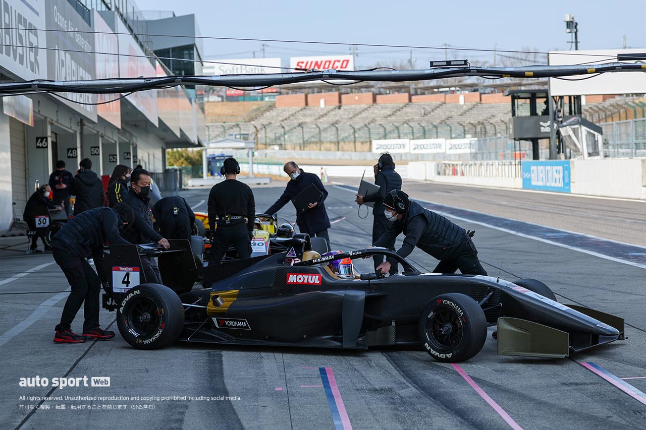 スーパーフォーミュラ・ライツ鈴鹿合同テスト　今田信宏（JMS RACING with B-MAX）