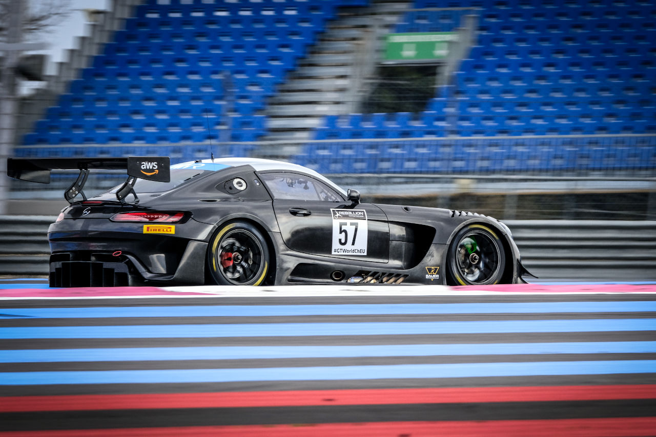 ウインワード・レーシングの57号車メルセデスAMG GT3