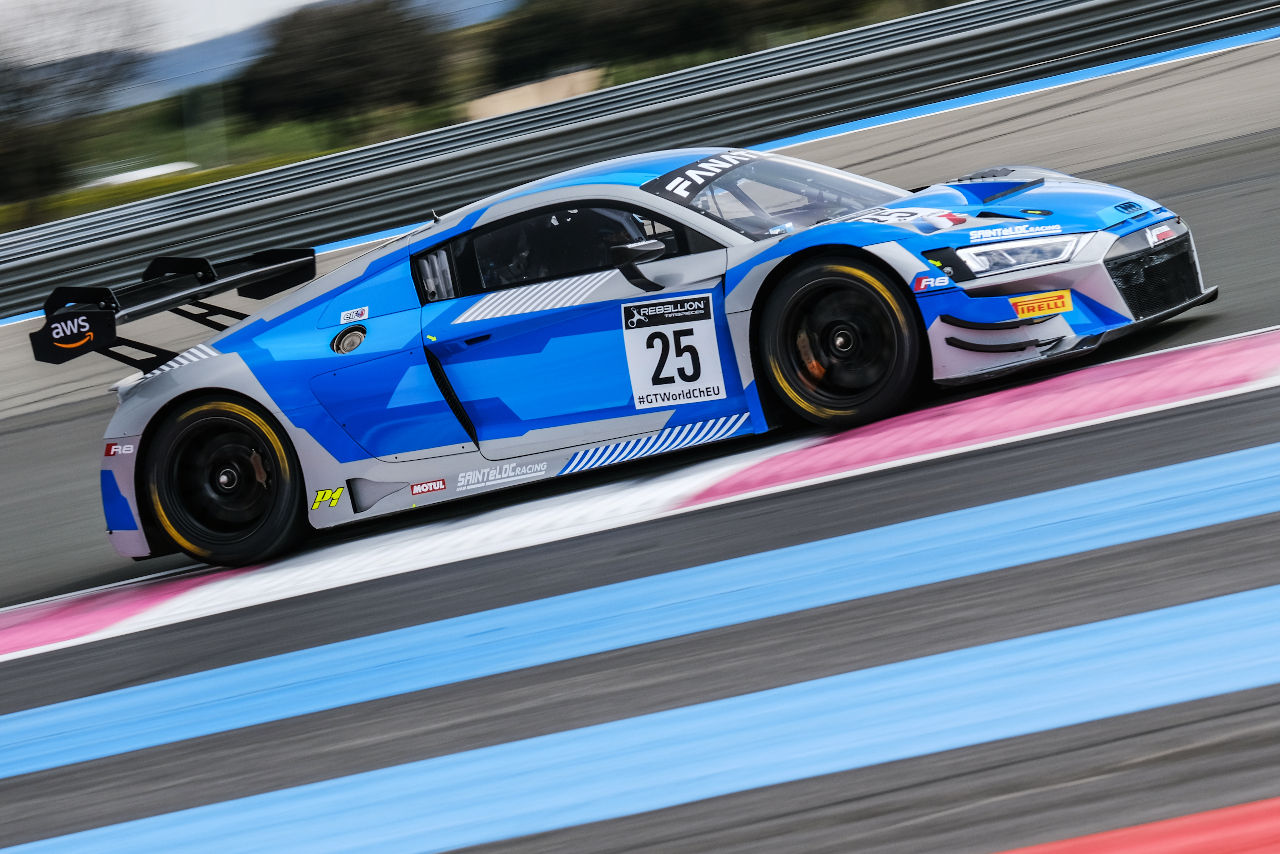 サンテロック・レーシングの25号車アウディR8 LMS Evo II