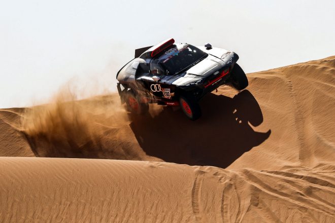 アウディスポーツが2022年のダカールラリーに投入した『アウディRS Q e-tron』