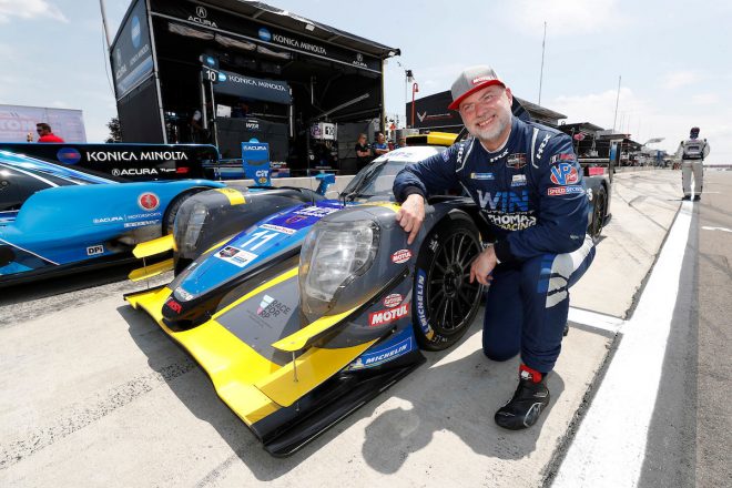 2021年のIMSA LMP2クラスで、シリーズ2位となったスティーブン・トーマス