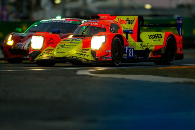 デイトナ24時間レースでLMP2クラス優勝を果たしたドラゴンスピードUSAの81号車オレカ07・ギブソン