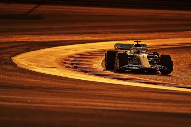 2022年F1バーレーンテスト1日目　ピエール・ガスリー（アルファタウリ）