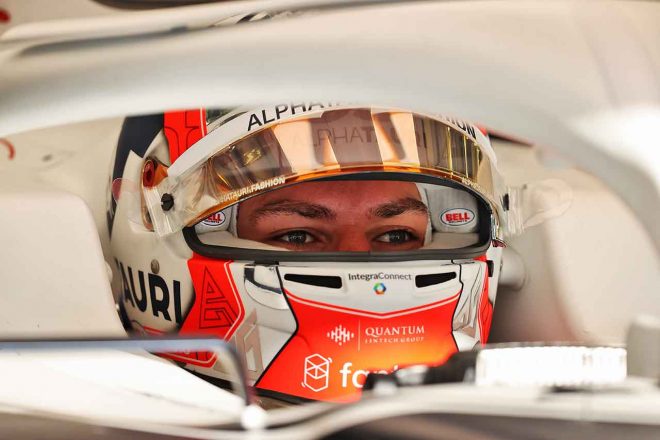 2022年F1バーレーンテスト1日目　ピエール・ガスリー（アルファタウリ）