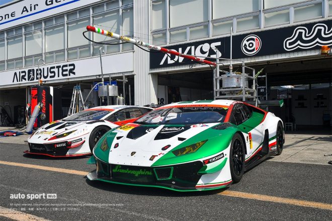 JLOCの87号車ランボルギーニ・ウラカンGT3エボ