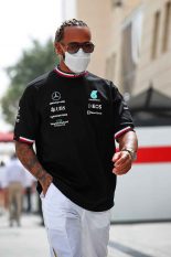 2022年F1バーレーンテスト2日目　ルイス・ハミルトン（メルセデス）