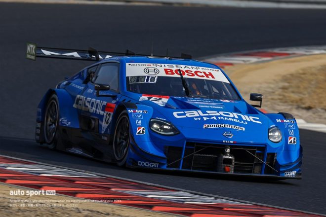 スーパーGT岡山公式テストでのカルソニックIMPUL Z