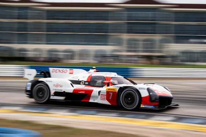 セブリングでの初走行となったトヨタGAZOO RacingのGR010ハイブリッド