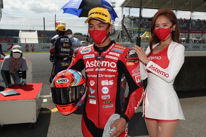 ST1000レース2 優勝した作本輝介選手