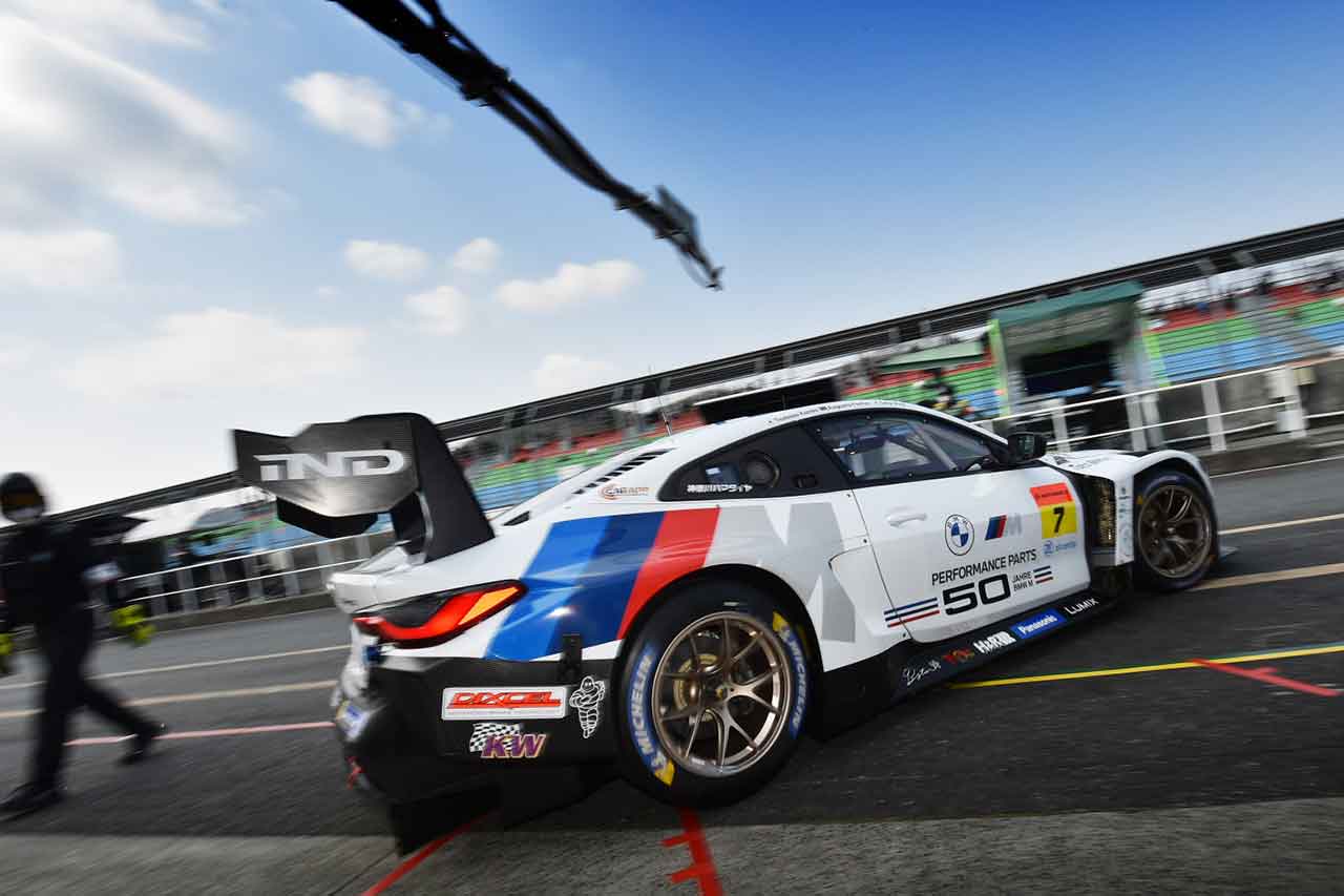 2022スーパーGT岡山公式テスト　Studie BMW M4（荒聖治／近藤翼）