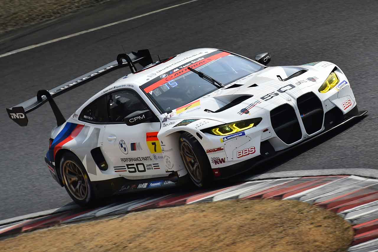 2022スーパーGT岡山公式テスト　Studie BMW M4（荒聖治／近藤翼）