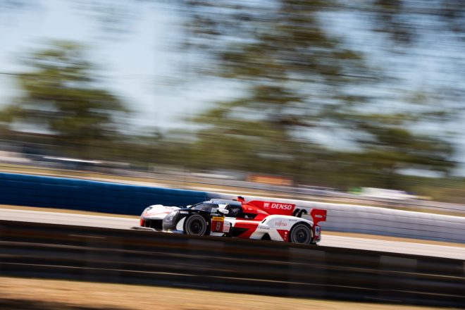 WEC開幕前のプロローグテストに参加した8号車トヨタGR010ハイブリッド