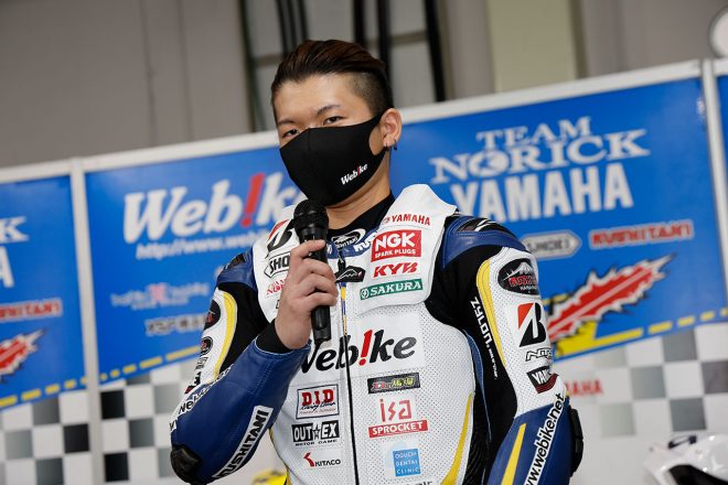 2022全日本ロード：阿部真生騎（Webike Team NORICK YAMAHA）