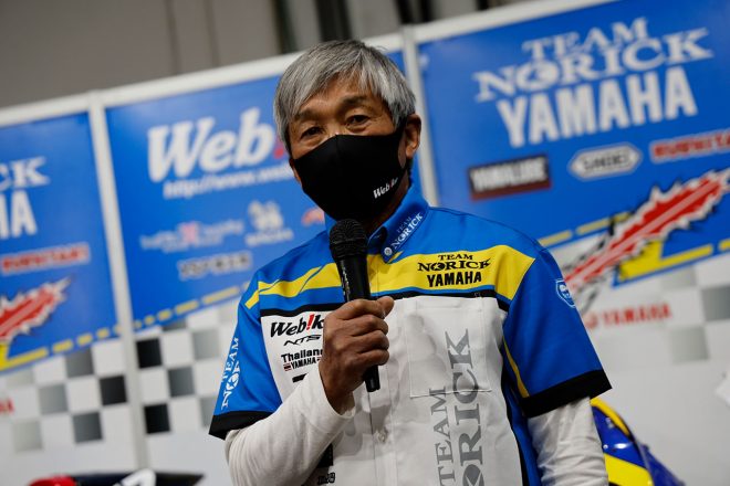 2022全日本ロード：阿部光雄監督（Webike Team NORICK YAMAHA）