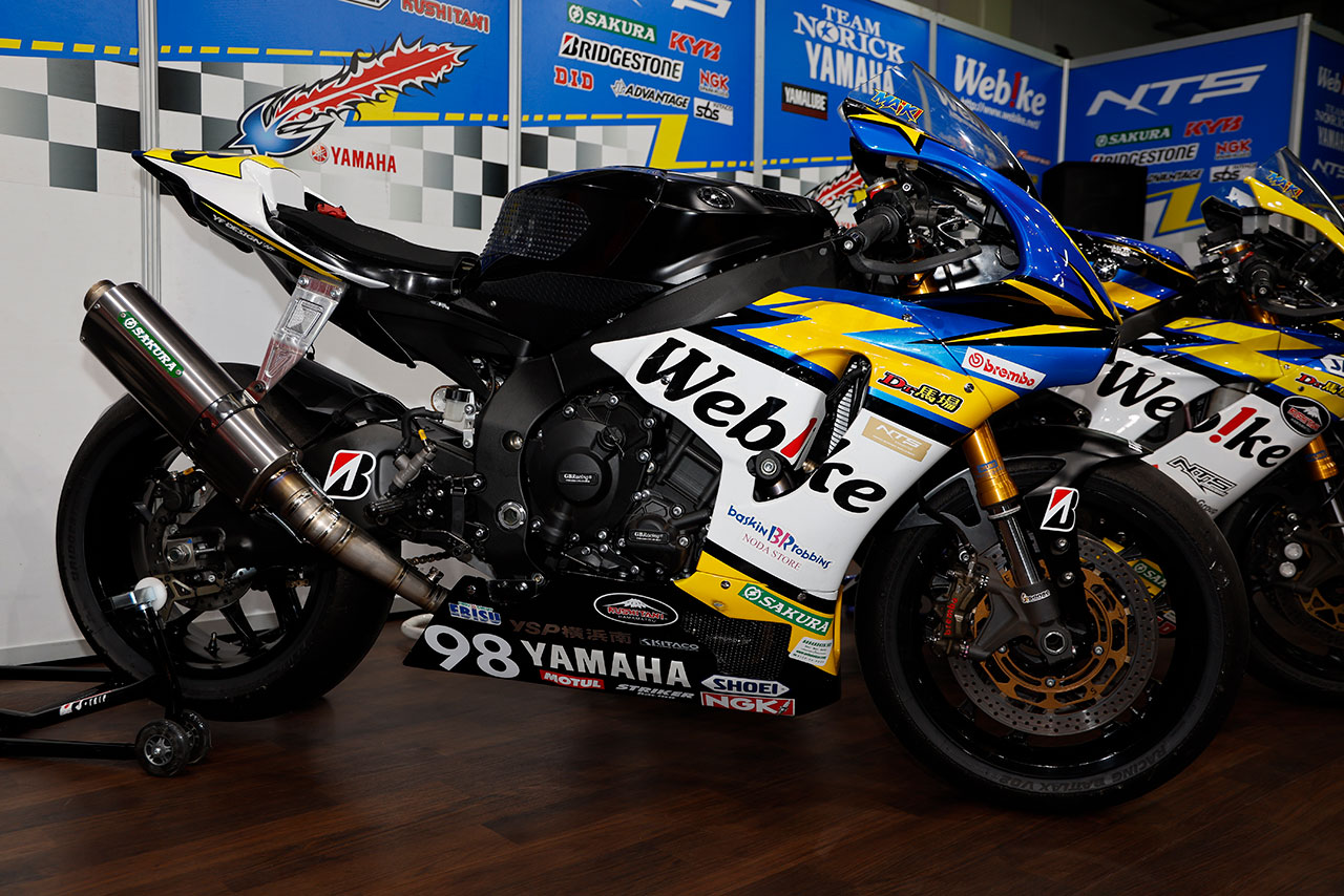 2022全日本ロード：阿部真生騎（Webike Team NORICK YAMAHA）が駆るヤマハYZF-R1