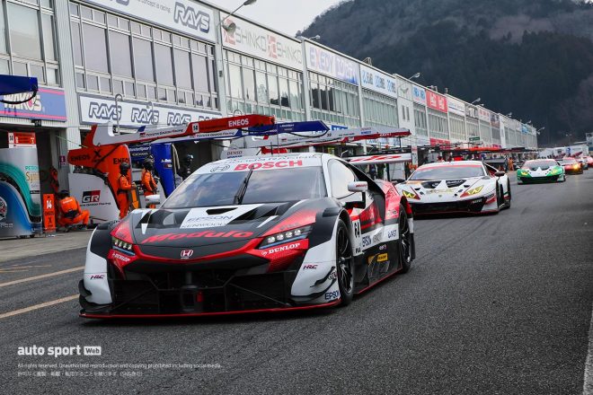 2022スーパーGT岡山公式テスト　Modulo NSX-GT