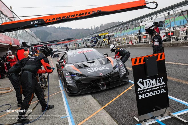 2022スーパーGT岡山公式テスト　STANLEY NSX-GT