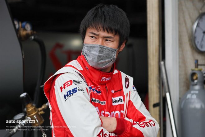 2022スーパーGT岡山公式テスト　塚越広大（ARTA NSX-GT）