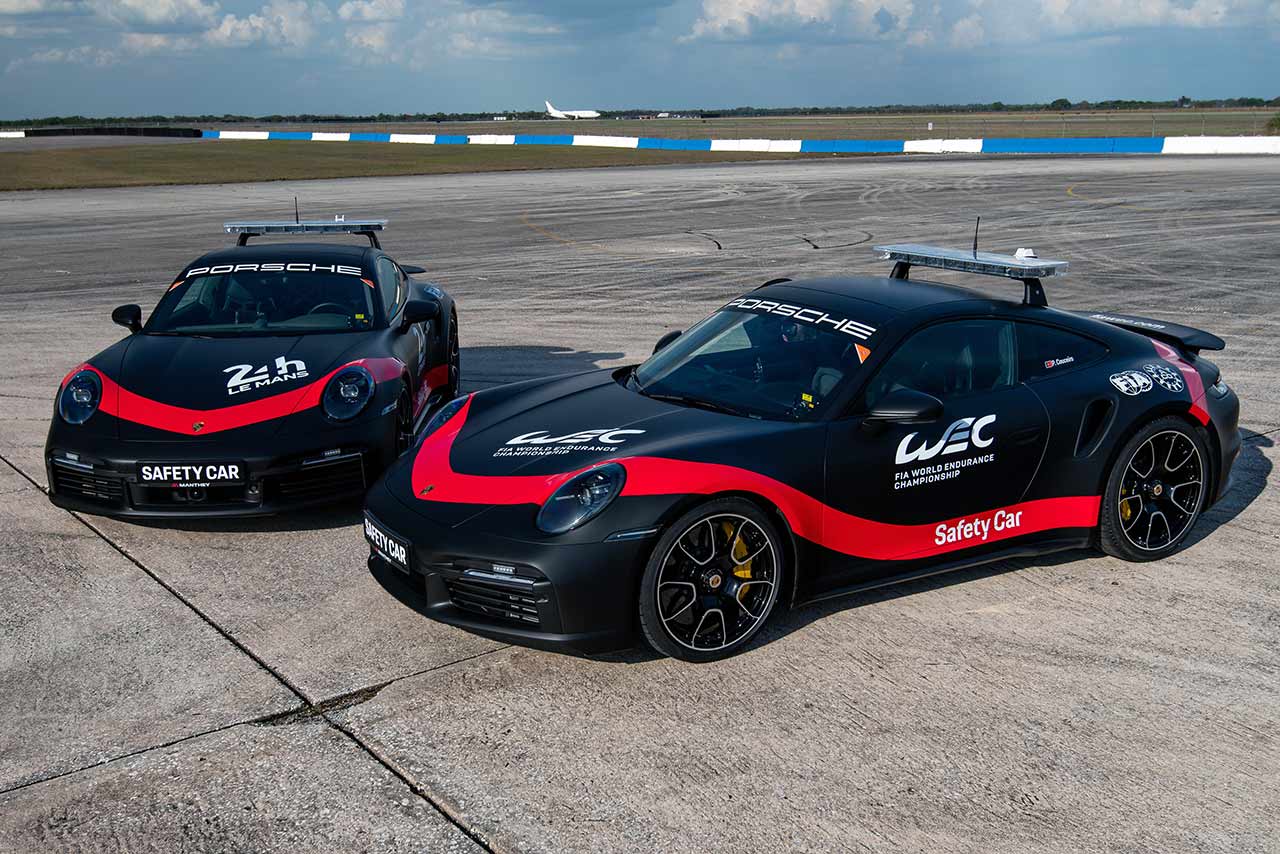 2022年、新たにWECのセーフティカーとなったポルシェ911 Turbo S