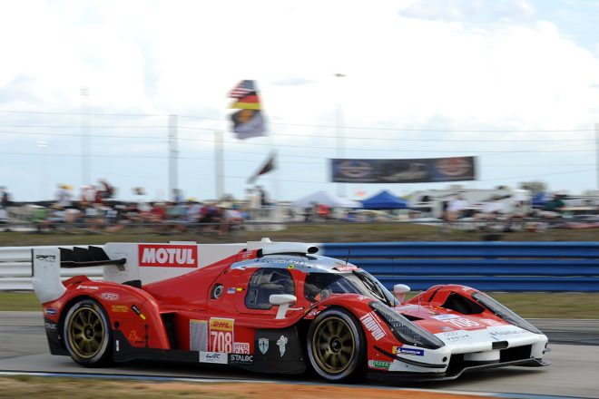 グリッケンハウス・レーシングの708号車グリッケンハウス007 LMH　2022WEC第1戦セブリング1000マイル