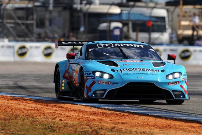 LMGTEアマクラス最速となったTFスポーツの33号車アストンマーティン・バンテージAMR