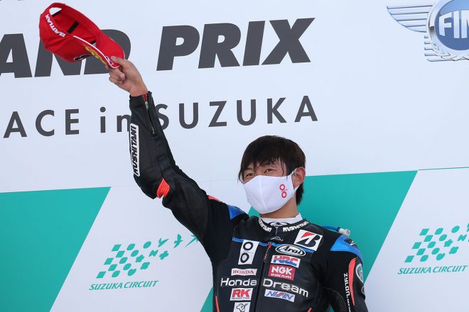 レース2でも3位に入り、スポット参戦ながら2戦連続3位表彰台を獲得した、日浦大治朗選手