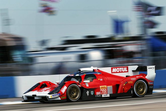 総合3位でフィニッシュした708号車グリッケンハウス007 LMH