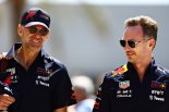 2022年F1第1戦バーレーンGP　レッドブルのチーフテクニカルオフィサーであるエイドリアン・ニューウェイとチーム代表クリスチャン・ホーナー