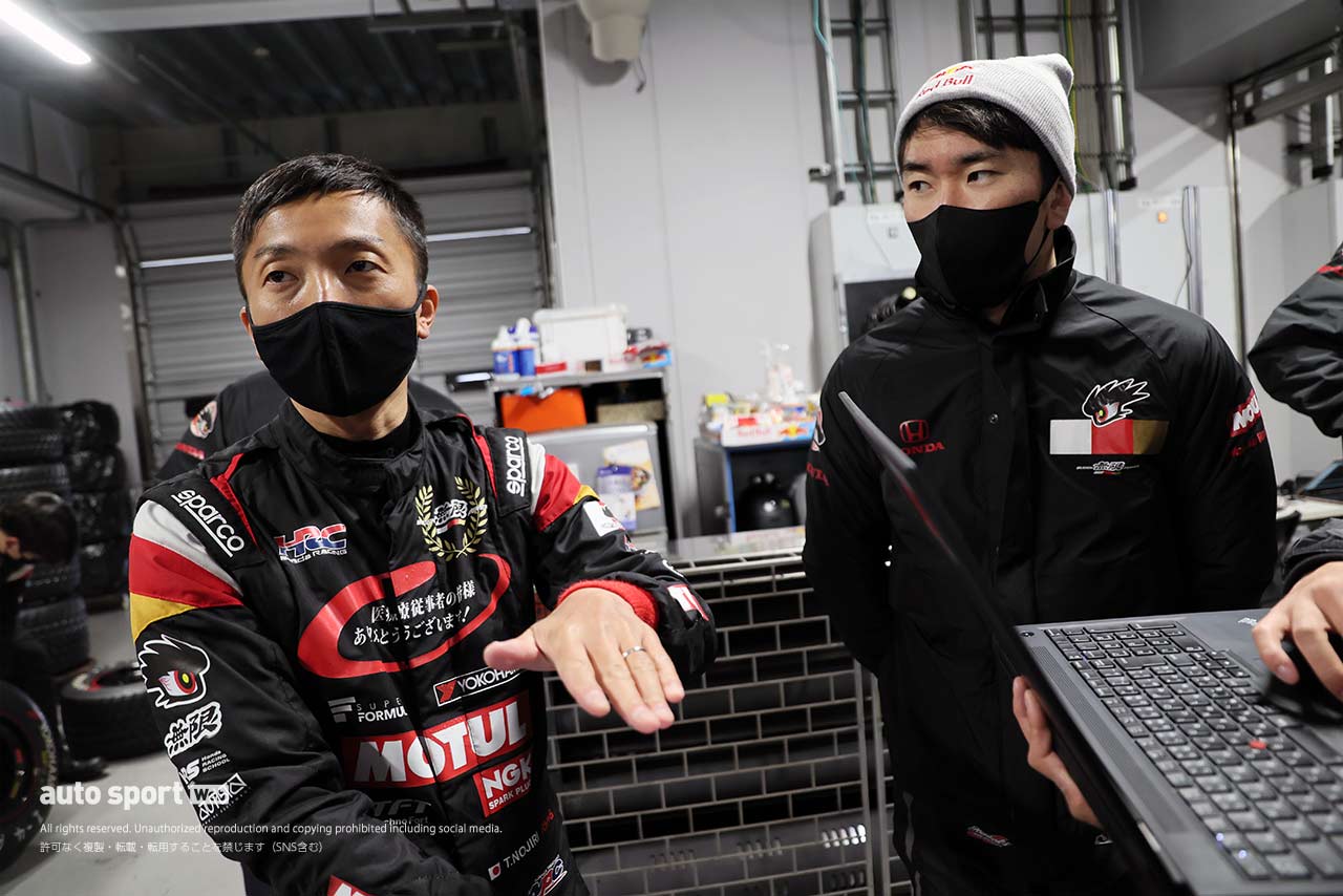 2022スーパーフォーミュラ富士合同テスト　野尻智紀（TEAM MUGEN）