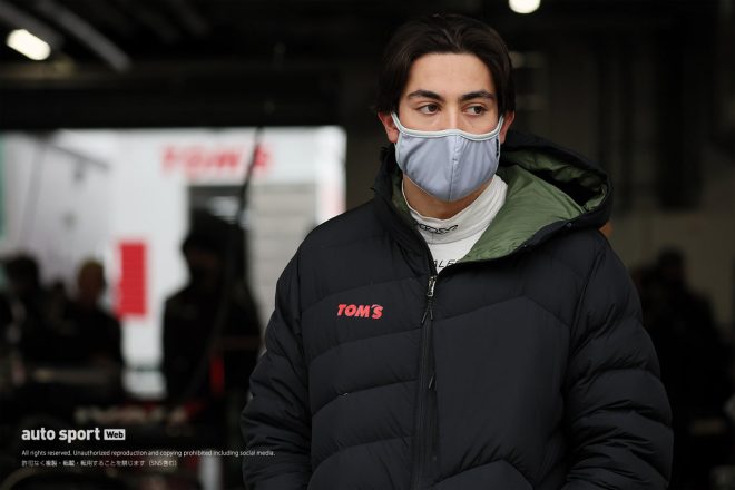 2022スーパーフォーミュラ富士合同テスト　ジュリアーノ・アレジ（Kuo VANTELIN TEAM TOM’S）