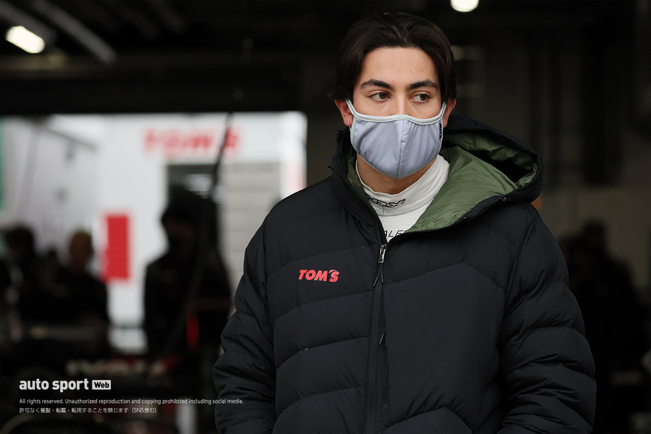 2022スーパーフォーミュラ富士合同テスト　ジュリアーノ・アレジ（Kuo VANTELIN TEAM TOM’S）