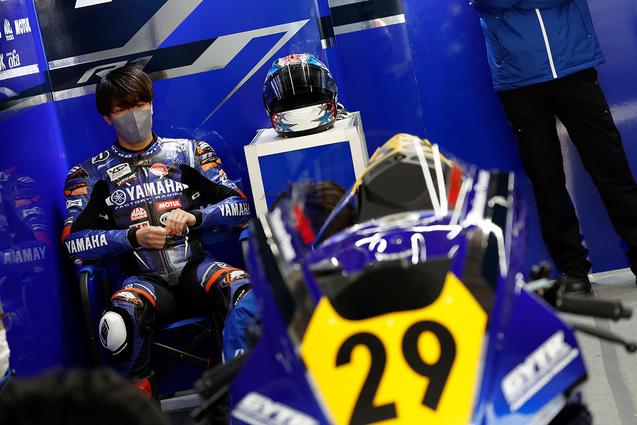 2022全日本ロード：JSB1000に参戦する岡本裕生（YAMAHA FACTORY RACING TEAM）