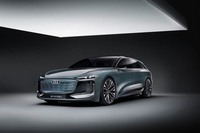 アウディA6アバントe-tronコンセプト(エクステリア:フロント)
