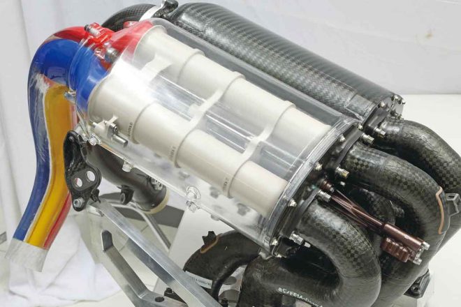 2021年に投入した、ホンダF1パワーユニットのキーテクノロジーのひとつである、Variable Intake System。通称VIS。