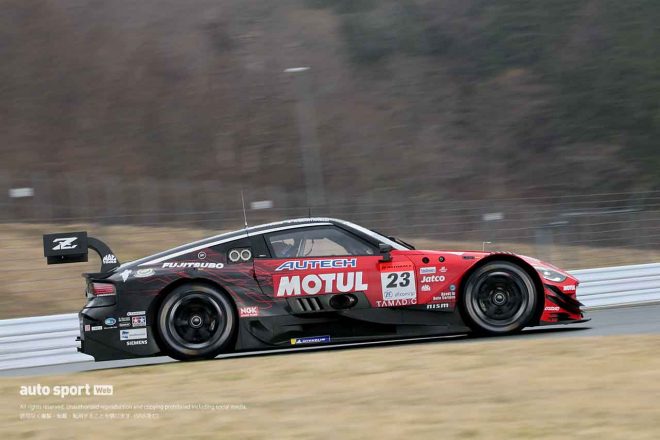 2022スーパーGT富士公式テスト　MOTUL AUTECH Z（松田次生／ロニー・クインタレッリ）