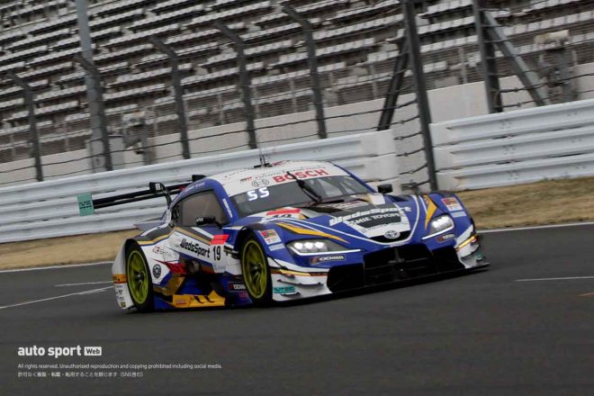 2022スーパーGT富士公式テスト　WedsSport ADVAN GR Supra（国本雄資／阪口晴南）