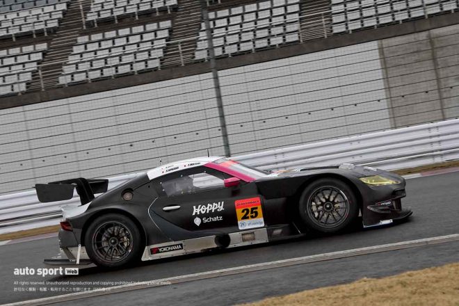 2022スーパーGT富士公式テスト　HOPPY Schatz GR Supra（松井孝允／野中誠太／佐藤公哉）