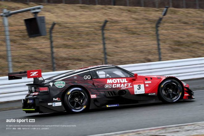 2022スーパーGT富士公式テスト　CRAFTSPORTS MOTUL Z（千代勝正／高星明誠）