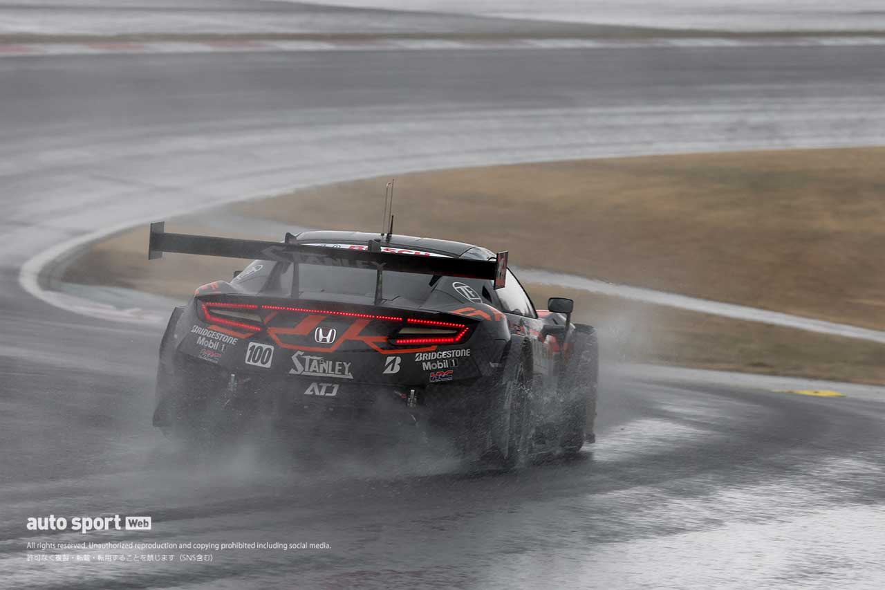 2022スーパーGT富士公式テスト　STANLEY NSX-GT（山本尚貴／牧野任祐）