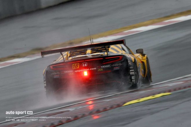 2022スーパーGT富士公式テスト　UPGARAGE NSX GT3（小林崇志／太田格之進）