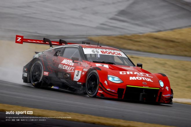 2022スーパーGT富士公式テスト　CRAFTSPORTS MOTUL Z（千代勝正／高星明誠）