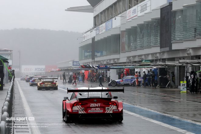 2022スーパーGT富士公式テストの模様