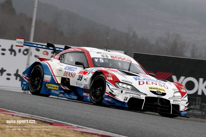 2022スーパーGT富士公式テスト　DENSO KOBELCO SARD GR Supra（関口雄飛／中山雄一）