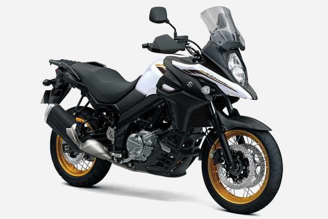 『スズキ Vストローム650XT ABS』（ブリリアントホワイト）