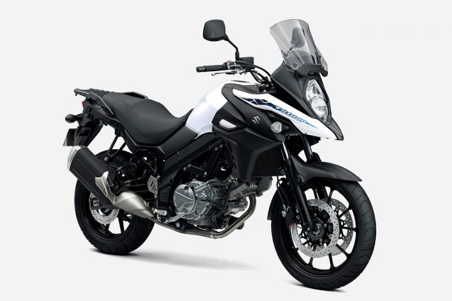 『スズキ V-Strom 650 ABS』（ブリリアントホワイト）