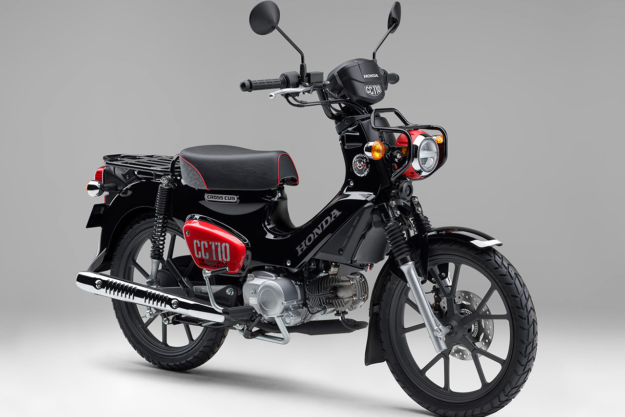 HONDA クロスカブ110 くまモンシート ホンダ『スーパーカブ110』と『クロスカブ110』の最新モデルを